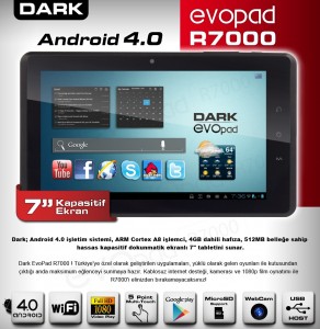 Dark evopad R7000